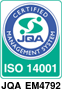 ISO14001 品質方針 JQA QM7230